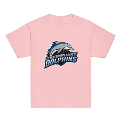 Classic | Youth T Shirt | SE Triumphant Dolphins | Dolphins Mascot Logo