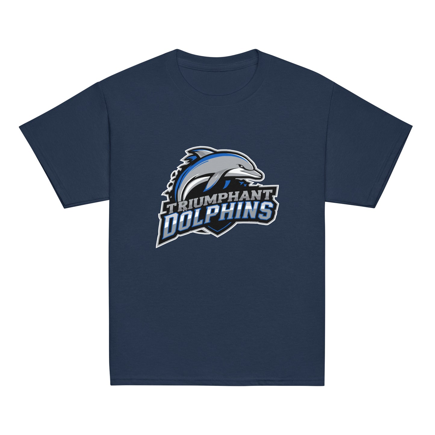 Classic | Youth T Shirt | SE Triumphant Dolphins | Dolphins Mascot Logo