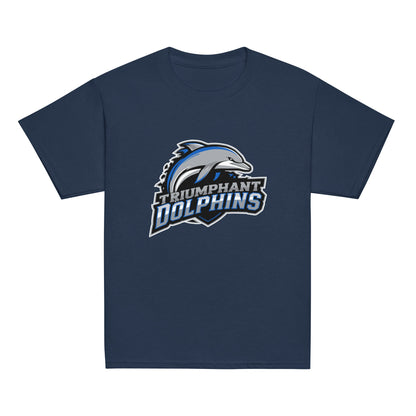 Classic | Youth T Shirt | SE Triumphant Dolphins | Dolphins Mascot Logo