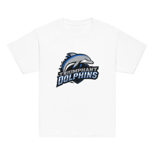 Classic | Youth T Shirt | SE Triumphant Dolphins | Dolphins Mascot Logo