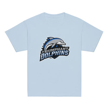 Classic | Youth T Shirt | SE Triumphant Dolphins | Dolphins Mascot Logo