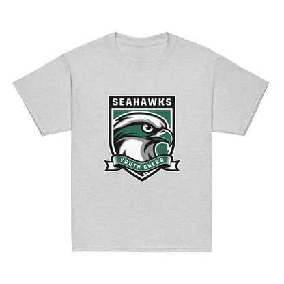 Classic | Youth T Shirt | Seahawks Youth Cheer | Shield Logo