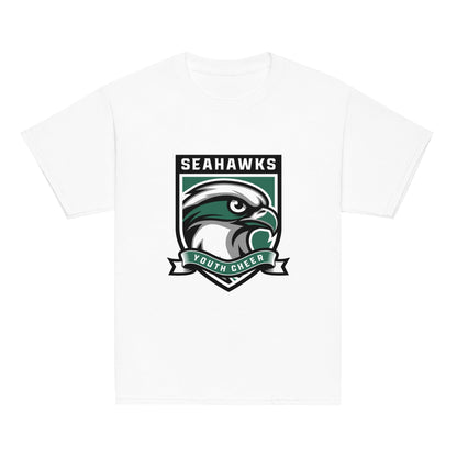 Classic | Youth T Shirt | Seahawks Youth Cheer | Shield Logo