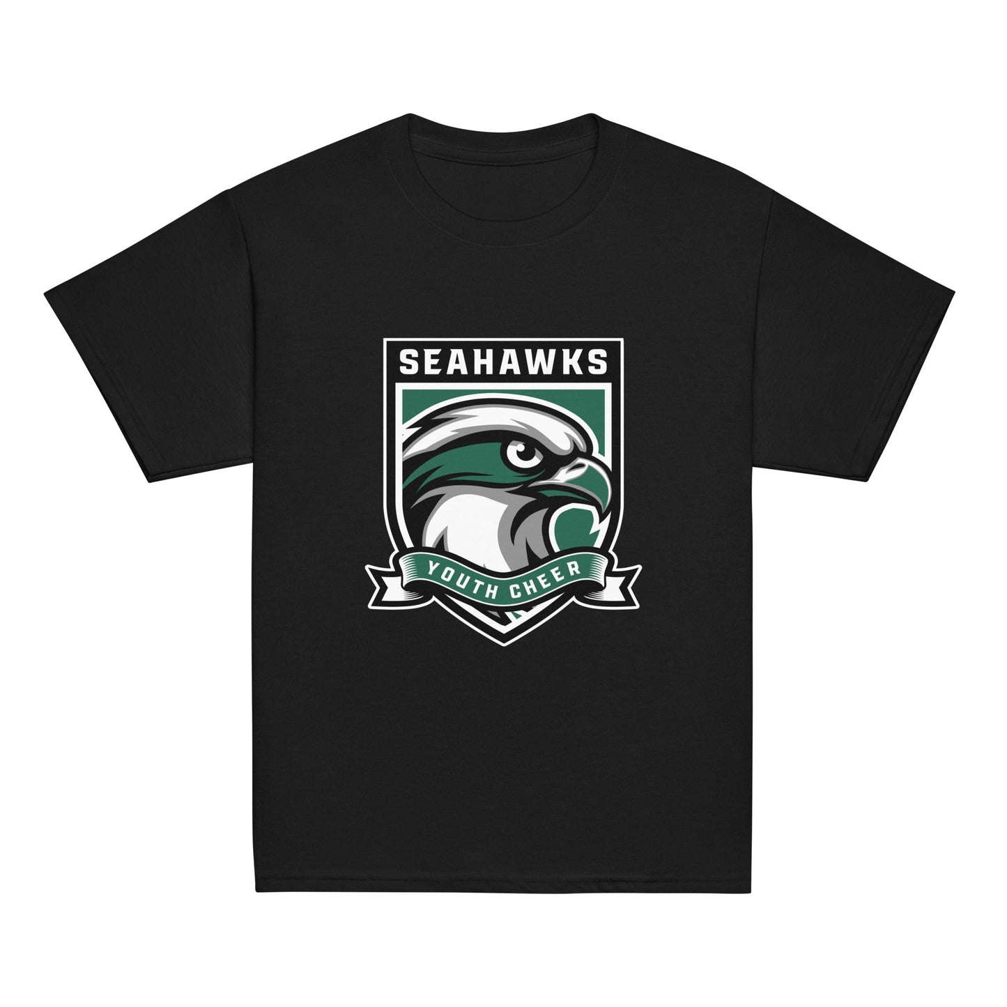 Classic | Youth T Shirt | Seahawks Youth Cheer | Shield Logo