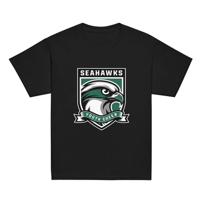 Classic | Youth T Shirt | Seahawks Youth Cheer | Shield Logo