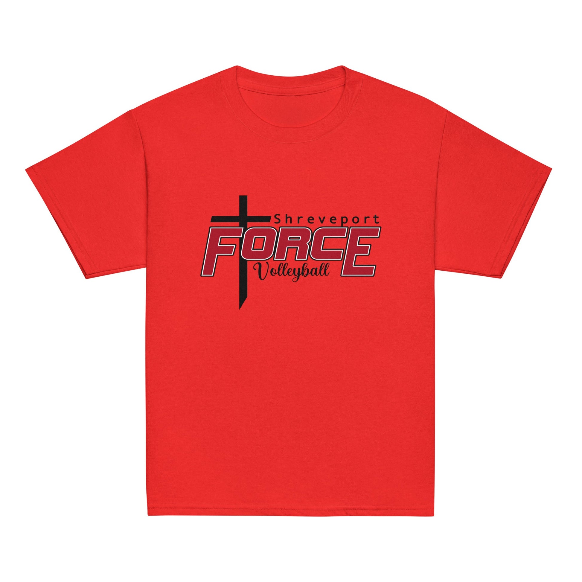 Classic | Youth T Shirt | Shreveport Force Volleyball | Crest Logo