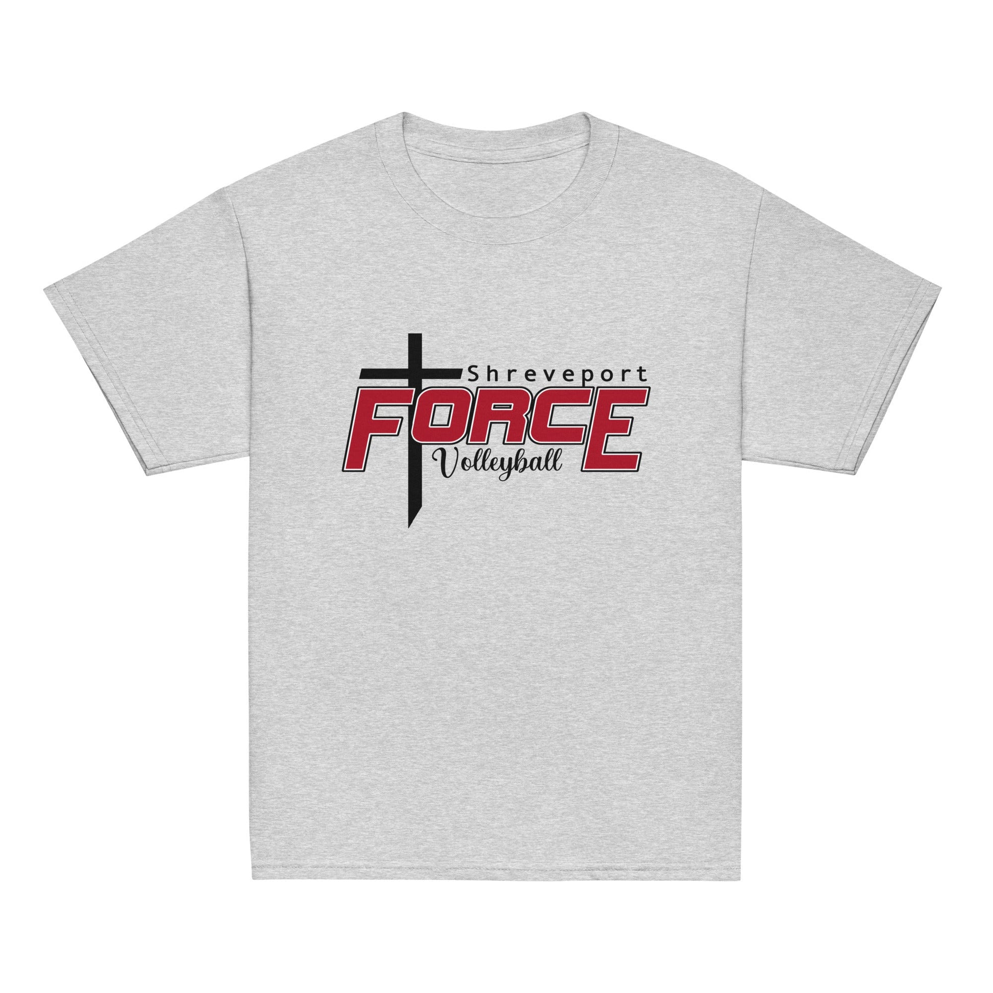 Classic | Youth T Shirt | Shreveport Force Volleyball | Crest Logo