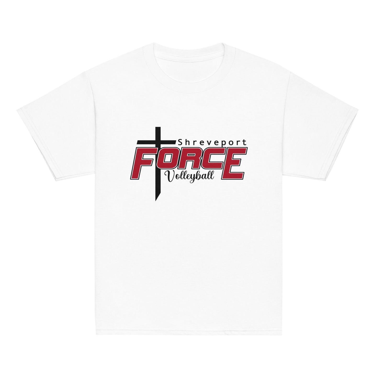Classic | Youth T Shirt | Shreveport Force Volleyball | Crest Logo