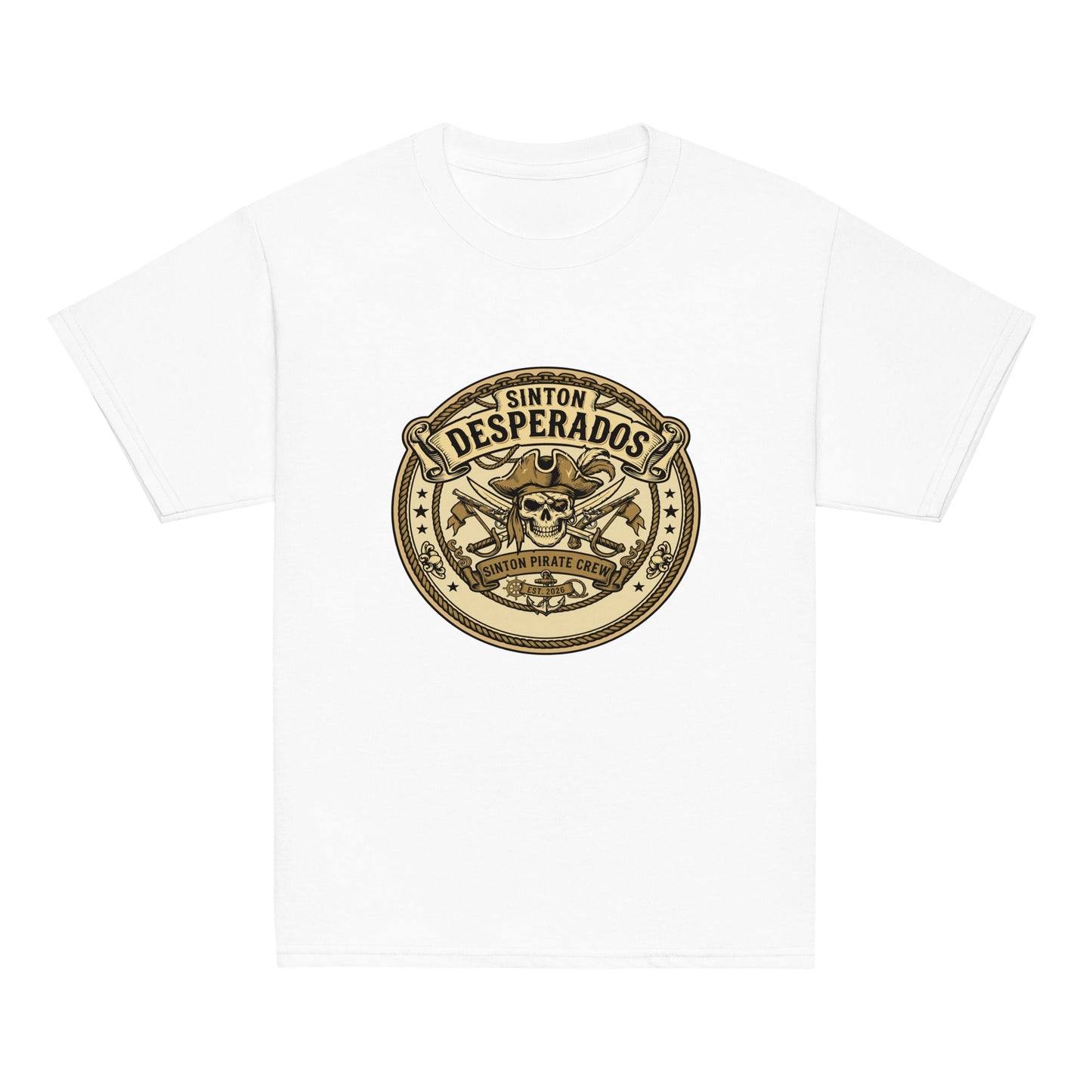 Classic | Youth T Shirt | Sinton Desperados Baseball | Badge Logo