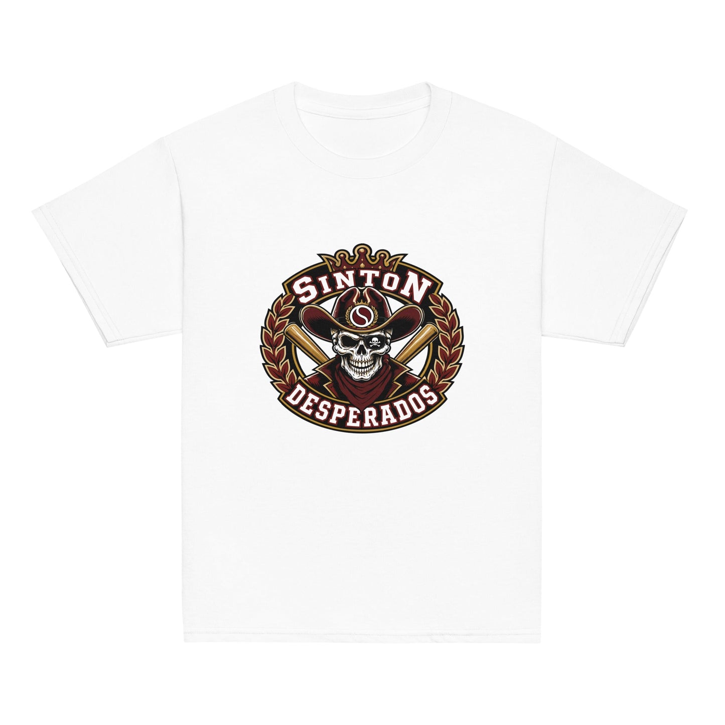 Classic | Youth T Shirt | Sinton Desperados Baseball | Ridge Varsity Logo