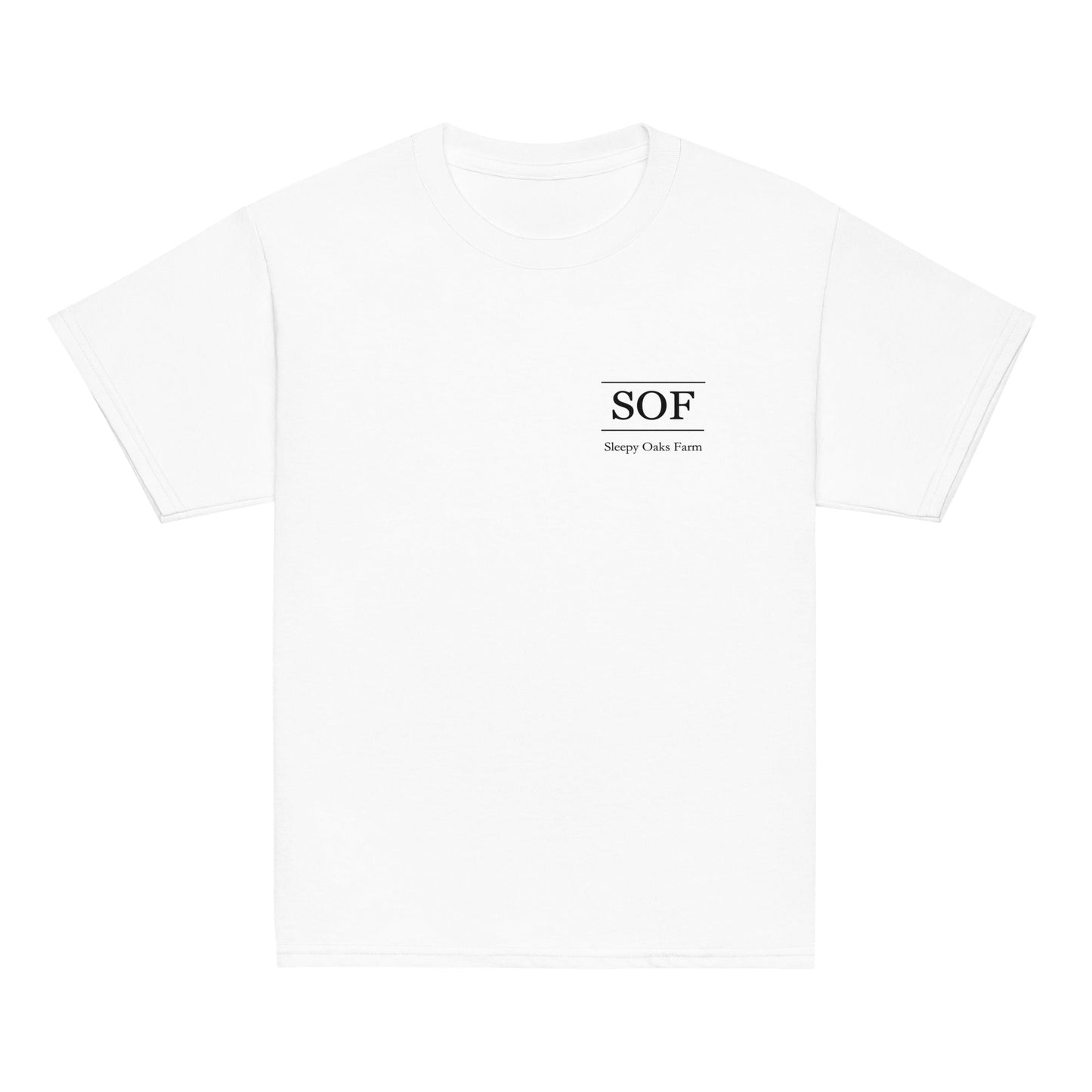 Classic | Youth T Shirt | Sleepy Oaks Farm | SOF Logo