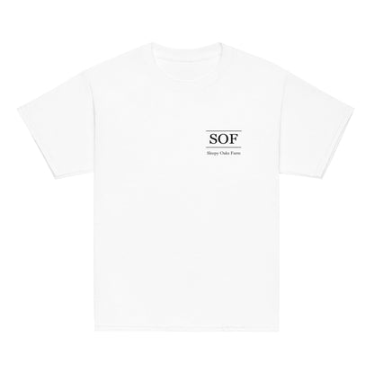 Classic | Youth T Shirt | Sleepy Oaks Farm | SOF Logo