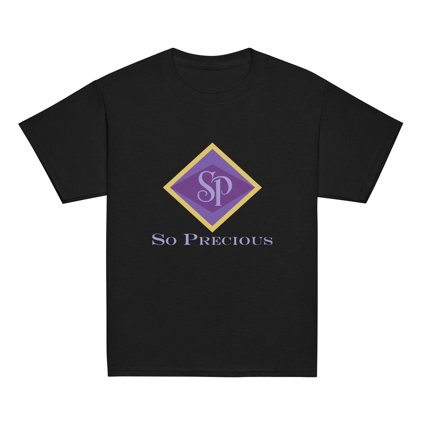 Classic | Youth T Shirt | So Precious Goods | Amethyst Aura Logo