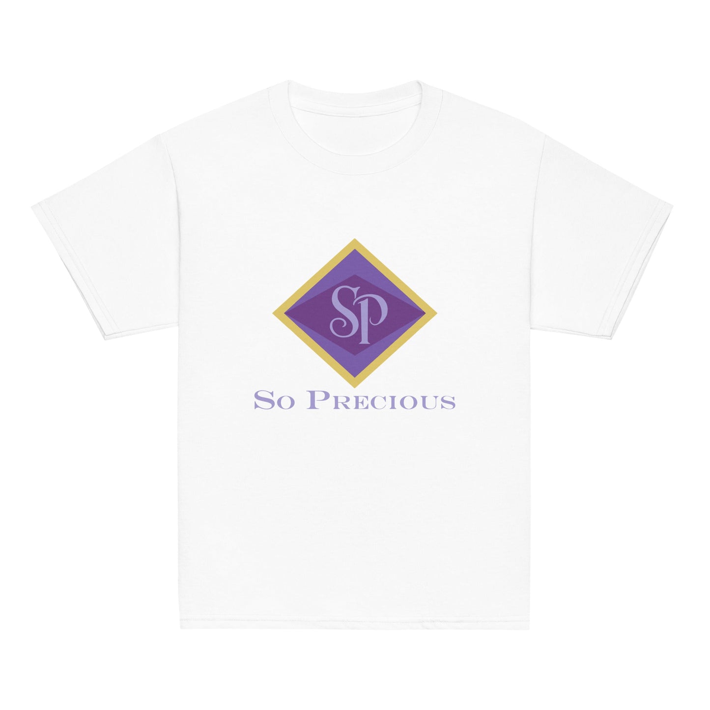 Classic | Youth T Shirt | So Precious Goods | Amethyst Aura Logo