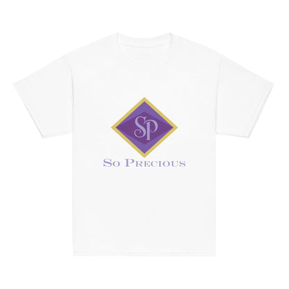 Classic | Youth T Shirt | So Precious Goods | Amethyst Aura Logo