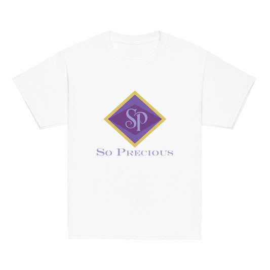Classic | Youth T Shirt | So Precious Goods | Amethyst Aura Logo