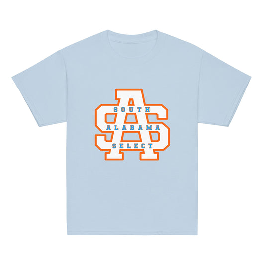 Classic | Youth T Shirt | South Alabama Select 8U | Letter Crest Logo