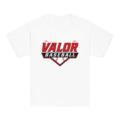 Classic | Youth T Shirt | South Bend Valor Baseball | Vanguard Logo