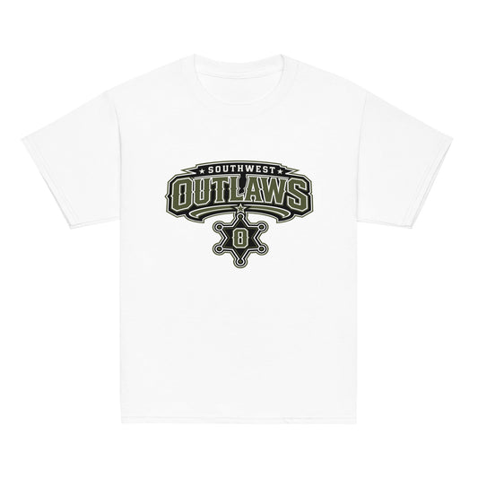 Classic | Youth T Shirt | Southwest Outlaws | Frontier Athletics Logo