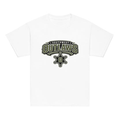 Classic | Youth T Shirt | Southwest Outlaws | Frontier Athletics Logo