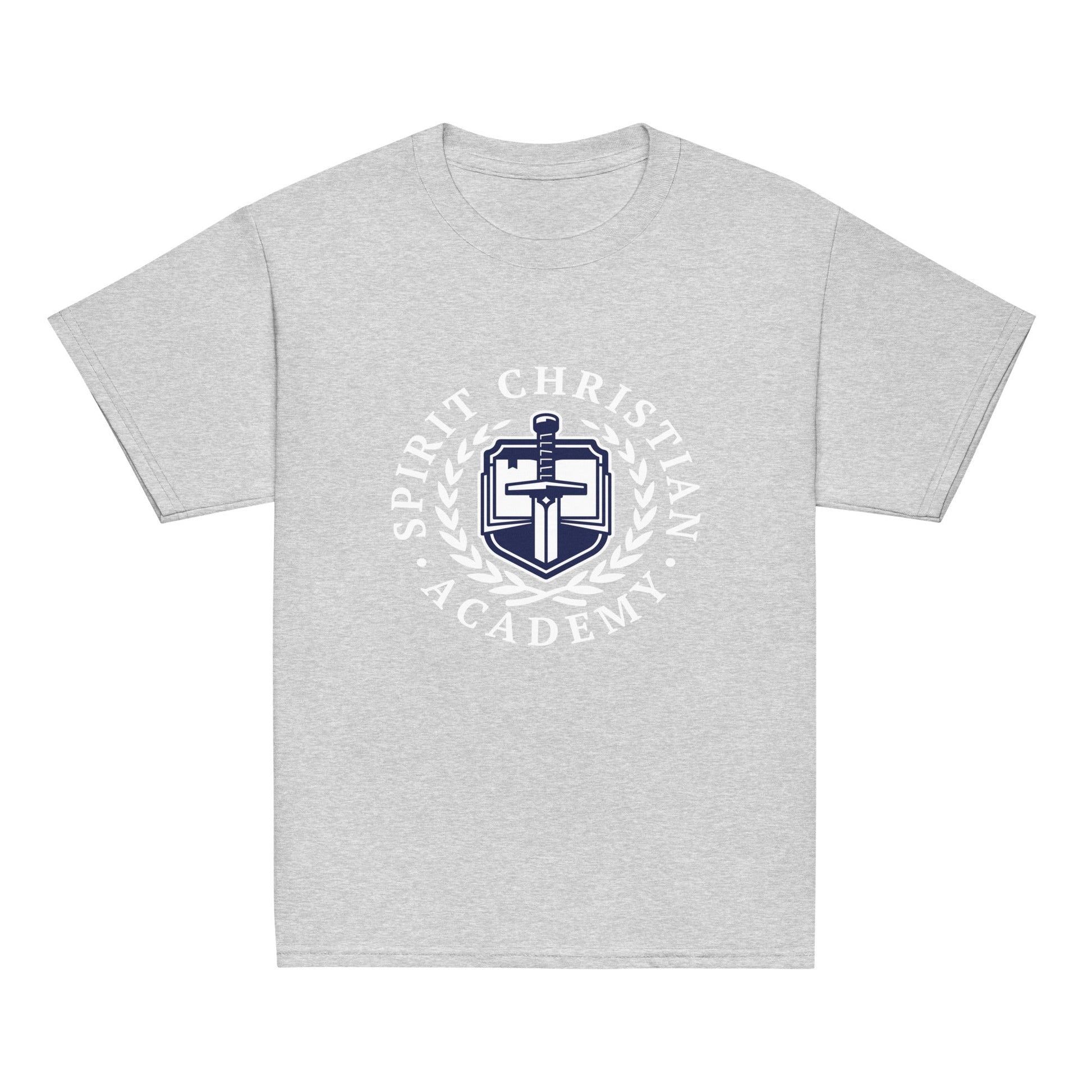 Classic | Youth T Shirt | Spirit Christian Academy | White Script Logo