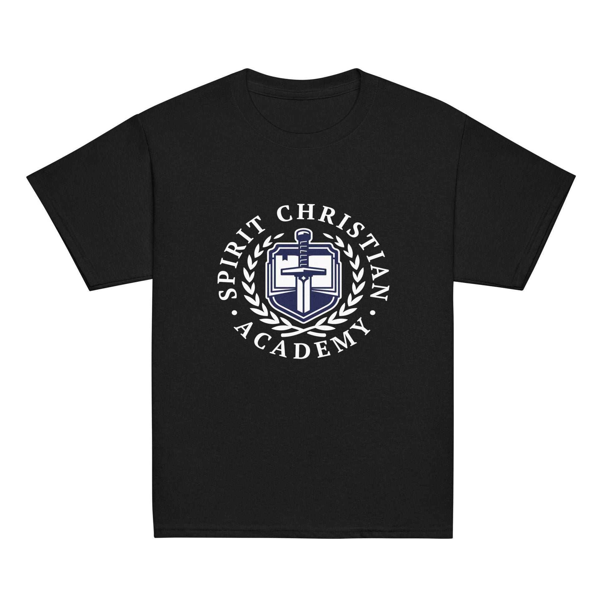 Classic | Youth T Shirt | Spirit Christian Academy | White Script Logo