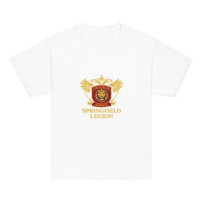 Classic | Youth T Shirt | Springfield Legion Hockey Club | Imperial Crest Logo