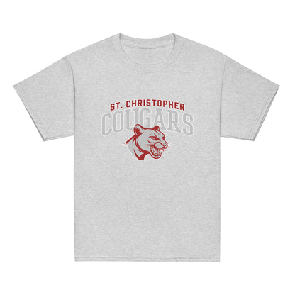 Classic | Youth T Shirt | St. Christopher Cougars | Classic Logo