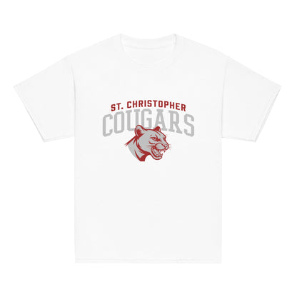 Classic | Youth T Shirt | St. Christopher Cougars | Classic Logo