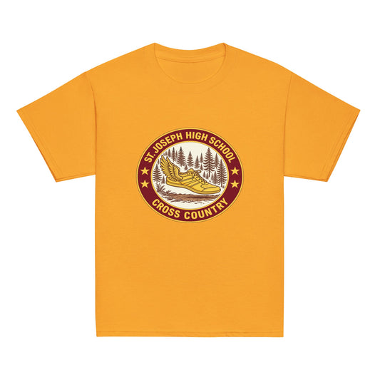 Classic | Youth T Shirt | St. Joseph High School - Cross Country | Badge Logo