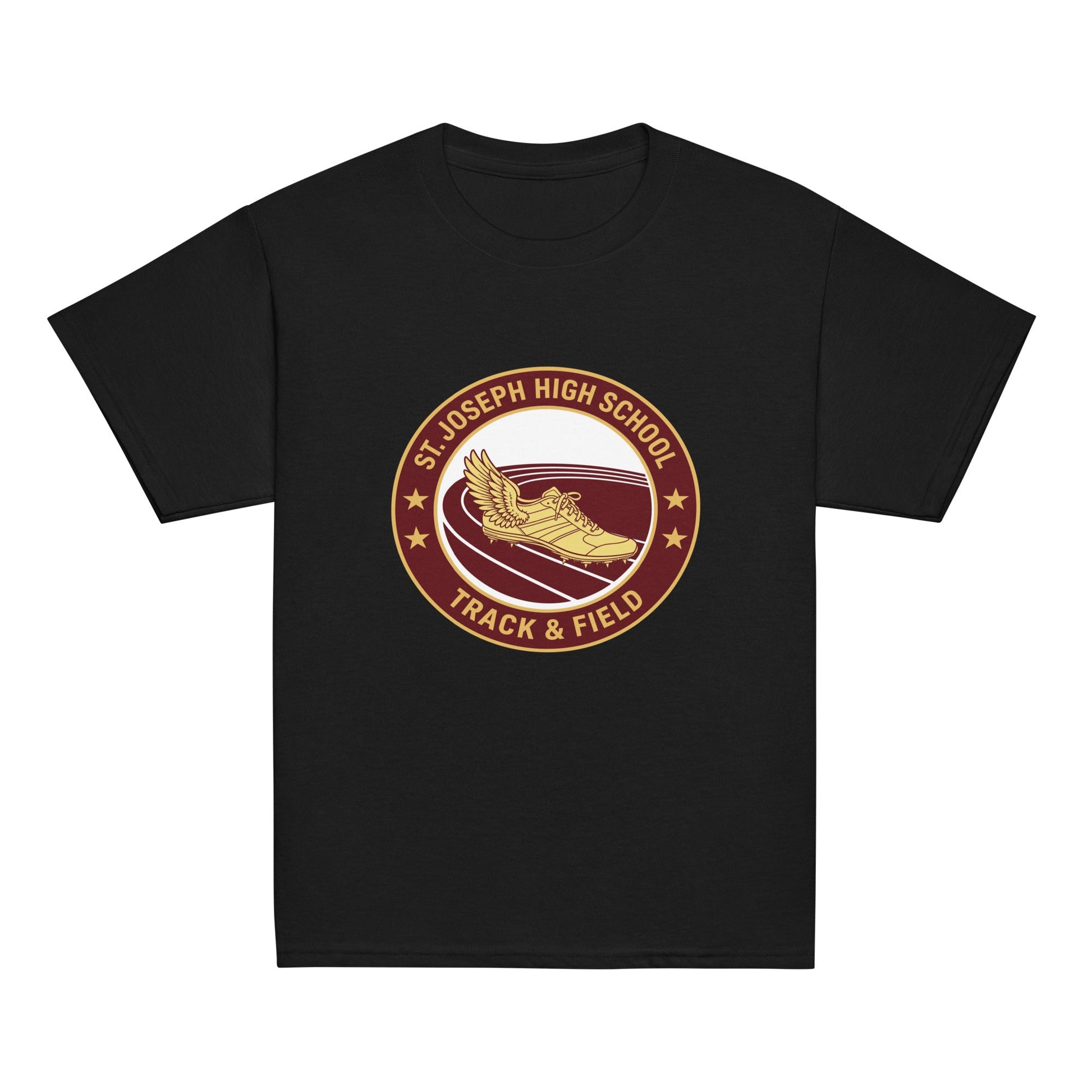 Classic | Youth T Shirt | St. Joseph High School - Track & Field | Badge Logo