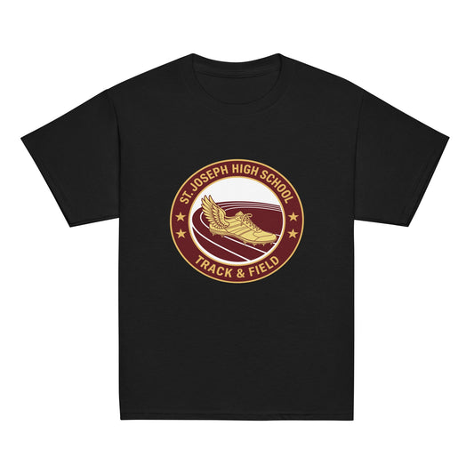 Classic | Youth T Shirt | St. Joseph High School - Track & Field | Badge Logo