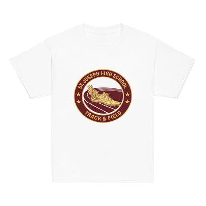 Classic | Youth T Shirt | St. Joseph High School - Track & Field | Badge Logo