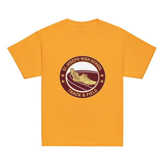 Classic | Youth T Shirt | St. Joseph High School - Track & Field | Badge Logo