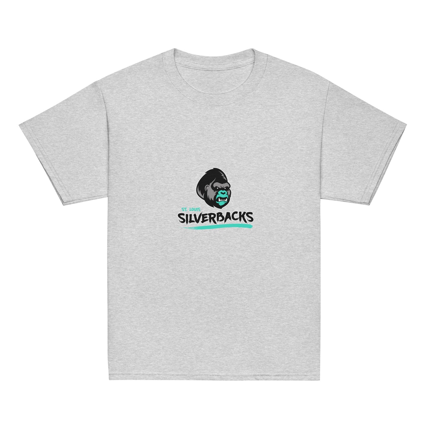 Classic | Youth T Shirt | St. Louis Silverbacks Women’s Football Team | Mascot Logo
