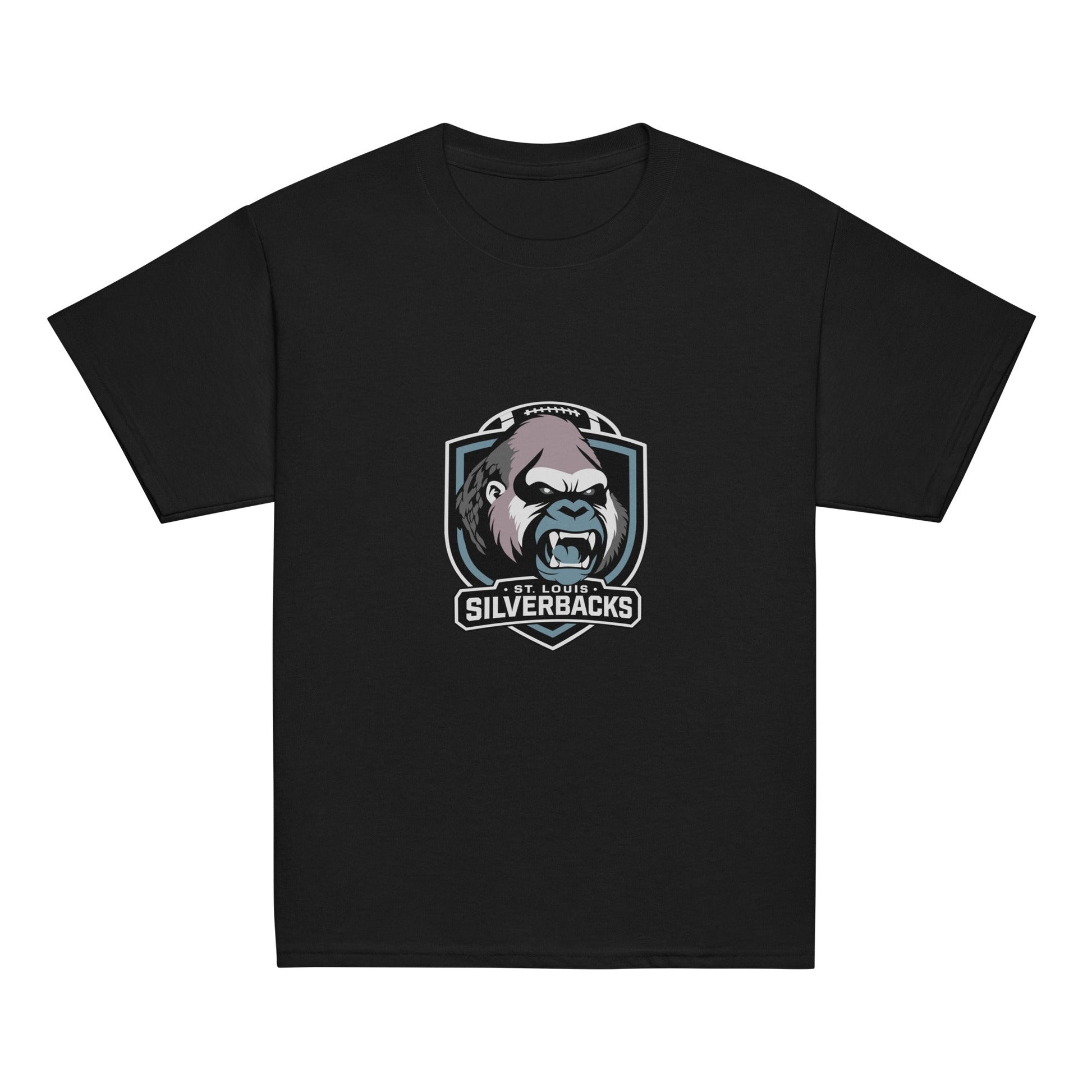 Classic | Youth T Shirt | St. Louis Silverbacks Women’s Football Team | Shield Logo