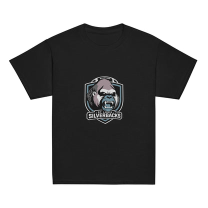 Classic | Youth T Shirt | St. Louis Silverbacks Women’s Football Team | Shield Logo