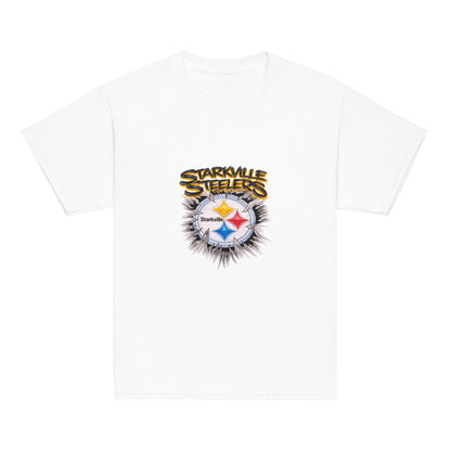 Classic | Youth T Shirt | Starkville Steelers | Ripped Logo