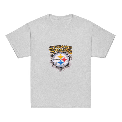 Classic | Youth T Shirt | Starkville Steelers | Ripped Logo