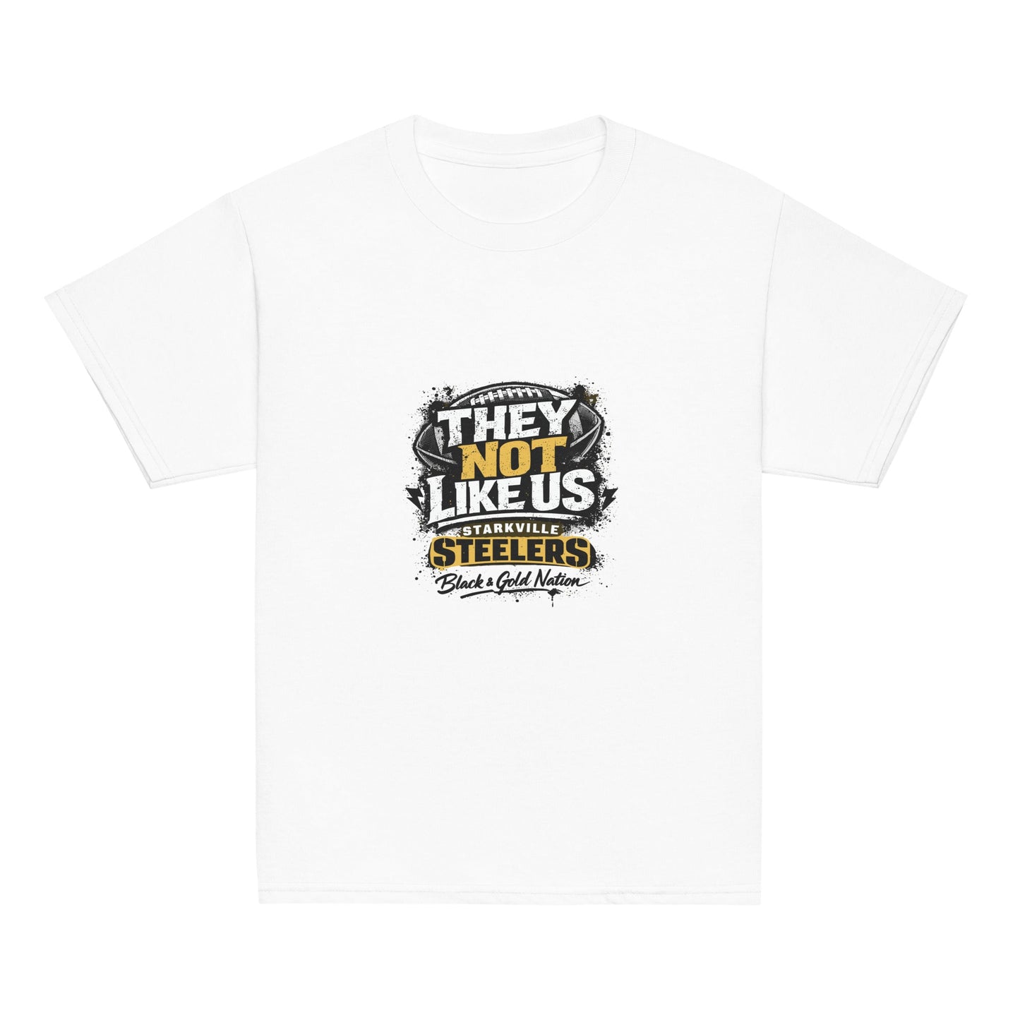 Classic | Youth T Shirt | Starkville Steelers | They Not Like Us Logo