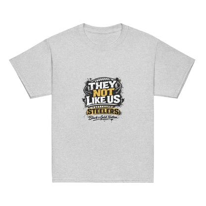 Classic | Youth T Shirt | Starkville Steelers | They Not Like Us Logo