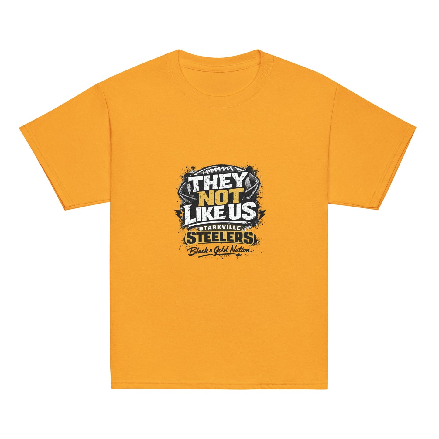 Classic | Youth T Shirt | Starkville Steelers | They Not Like Us Logo