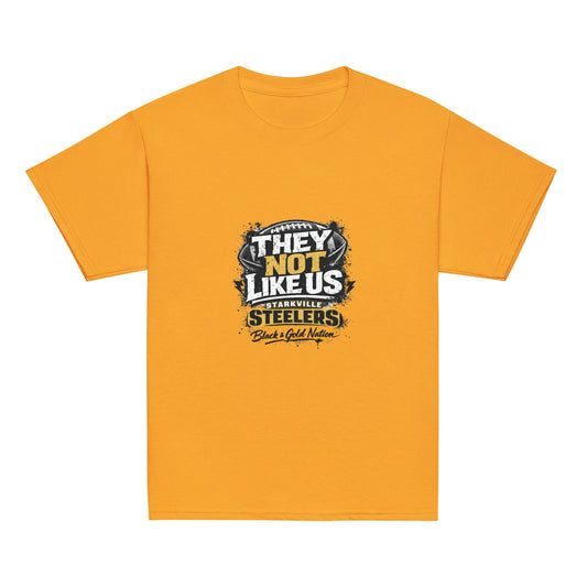 Classic | Youth T Shirt | Starkville Steelers | They Not Like Us Logo