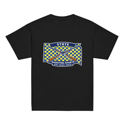 Classic | Youth T Shirt | State Shooting Sports | Flag Logo
