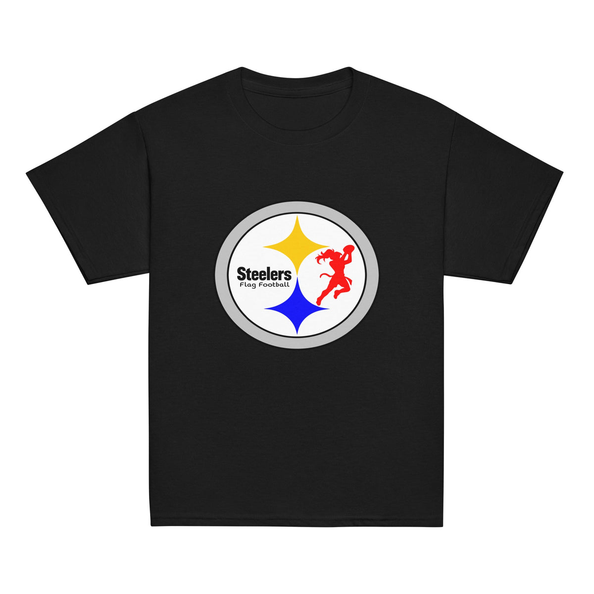 Classic | Youth T Shirt | Staten Island Steelers | Badge Logo