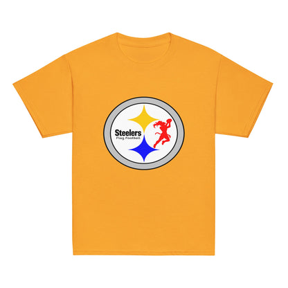 Classic | Youth T Shirt | Staten Island Steelers | Badge Logo