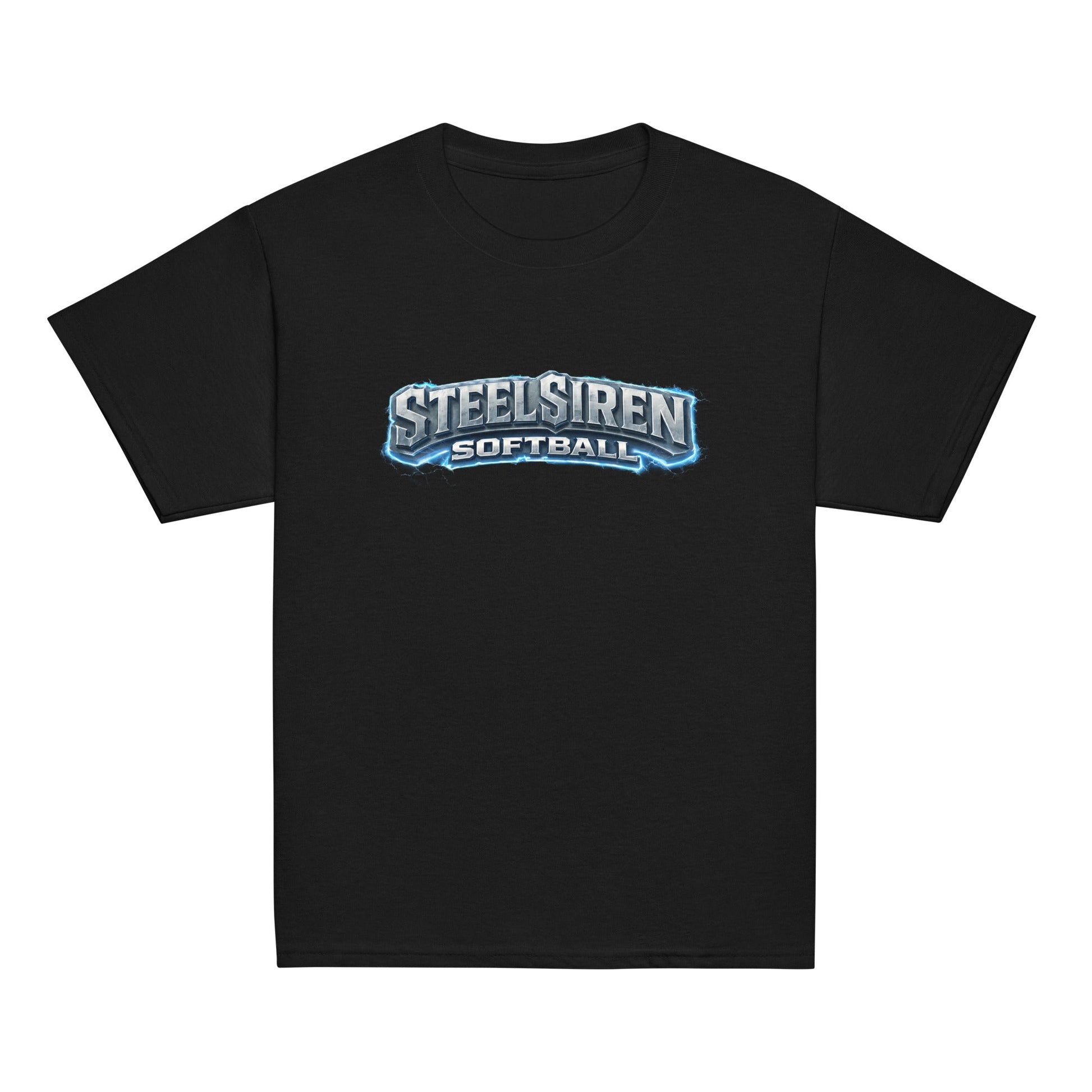 Classic | Youth T Shirt | STEEL SIREN | Lightning Logo