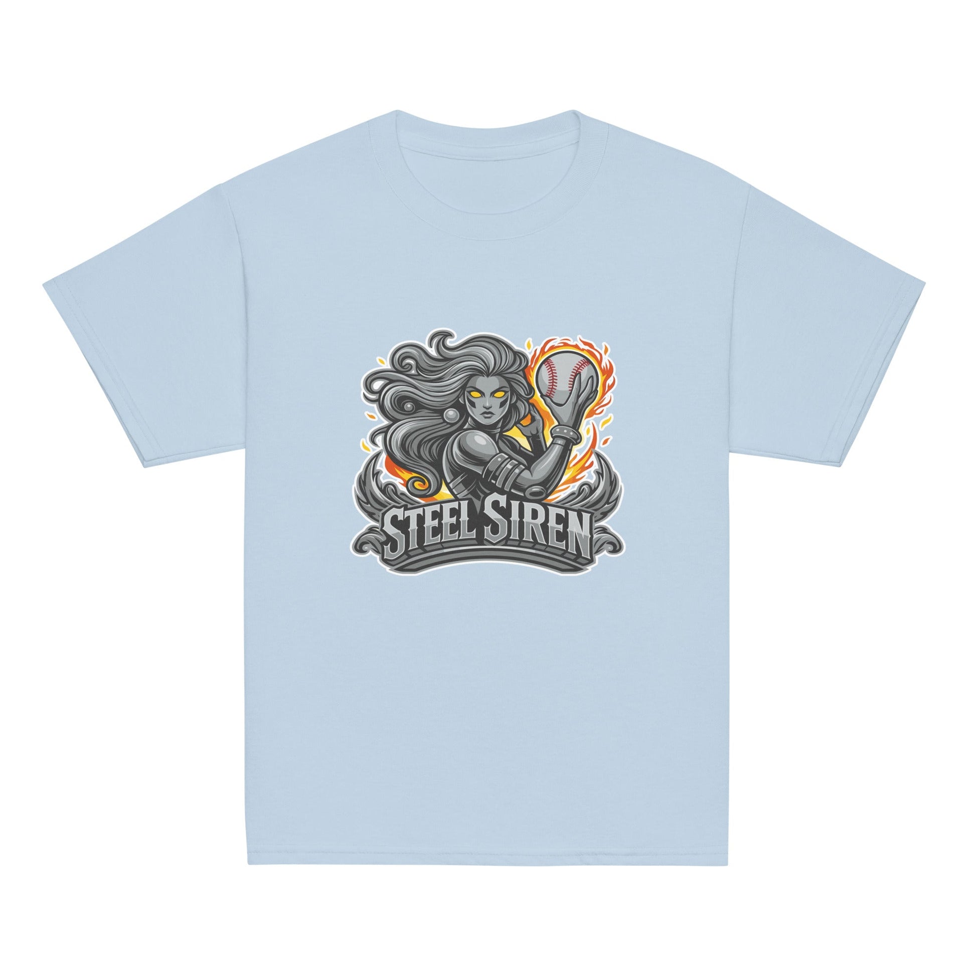 Classic | Youth T Shirt | STEEL SIREN | Mascot Logo