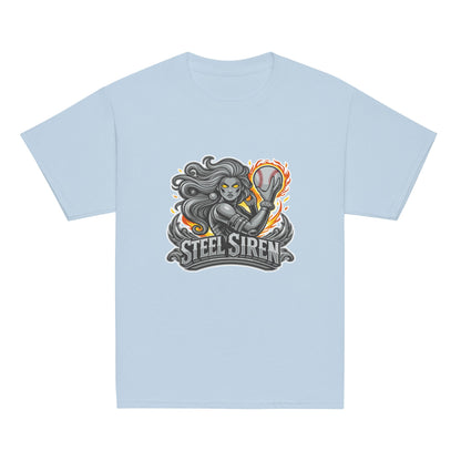 Classic | Youth T Shirt | STEEL SIREN | Mascot Logo