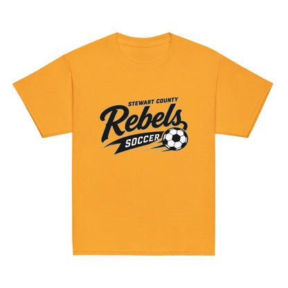 Classic | Youth T Shirt | Stewart County Soccer | Rebels Logo